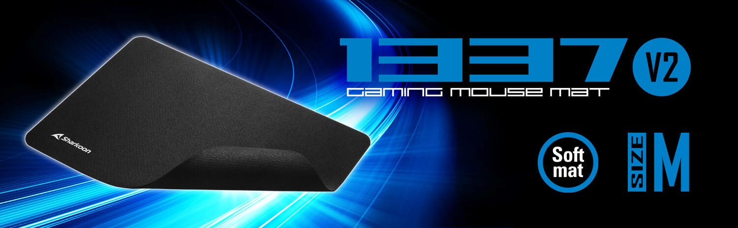 Sharkoon 1337 V2 M Gaming Mauspad