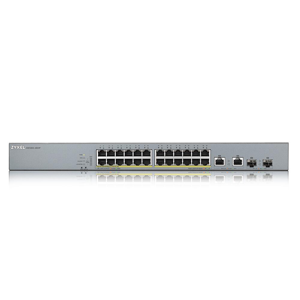 Zyxel GS1350-26HP Surveillance Switch 26-Port Smart Managed PoE