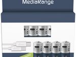MediaRange USB-Akkus mit Ladekabel Mignon AA 1400 mAh, 4 St.