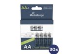 MediaRange USB-Akkus mit Ladekabel Mignon AA 1400 mAh