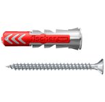 fischer DuoPower 6x30 S Dübel-Schrauben Set 6 x 30 mm, 50 Stück