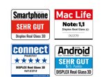 DISPLEX Panzerglas (10H) für Apple iPhone 6/7/8/SE (2020/2022), Eco-Montagerahmen, Full Cover
