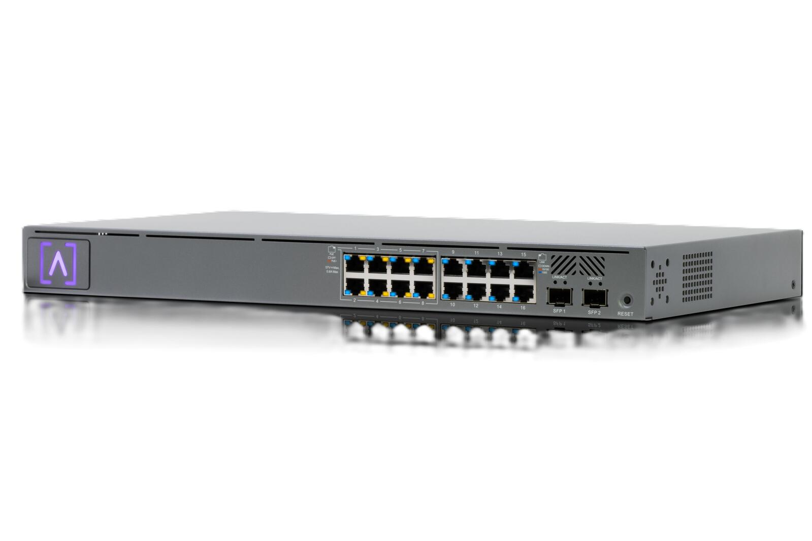 Alta Labs Switch 16 Port PoE 8*PoE 120W 2*SFP