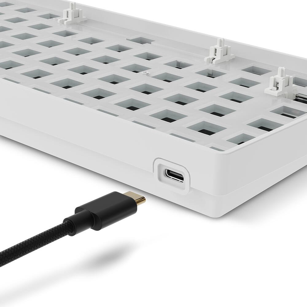 Sharkoon SKILLER SGK50 S2 Barebone Tastatur, weiß