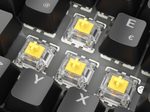 Sharkoon SKILLER SGK50 S2 Black Gaming-Tastatur, Gateron Yellow