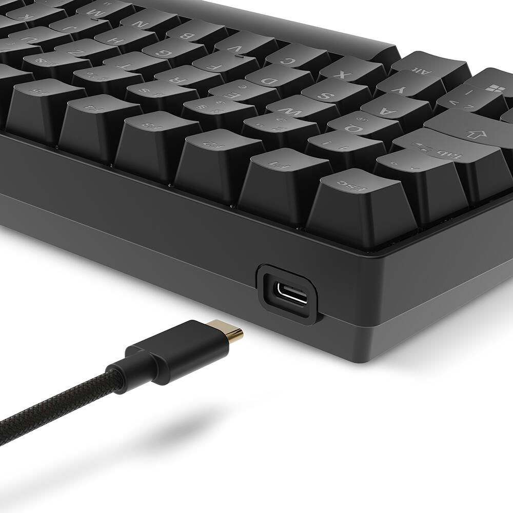 Sharkoon SKILLER SGK50 S2 Black Gaming-Tastatur, Gateron Brown