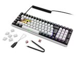 Sharkoon SKILLER SGK50 S2 White Gaming-Tastatur, Gateron Red