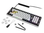 Sharkoon SKILLER SGK50 S2 White Gaming-Tastatur, Gateron Brown