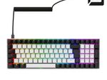Sharkoon SKILLER SGK50 S2 White Gaming-Tastatur, Gateron Yellow