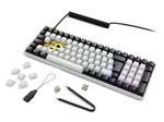 Sharkoon SKILLER SGK50 S2 White Gaming-Tastatur, Gateron Yellow
