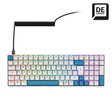 Sharkoon SKILLER SGK50 S2 PBT - White Gaming-Tastatur, Gateron G Pro 3.0 Yellow