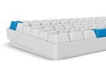 Sharkoon SKILLER SGK50 S2 PBT - White Gaming-Tastatur, Gateron G Pro 3.0 Yellow