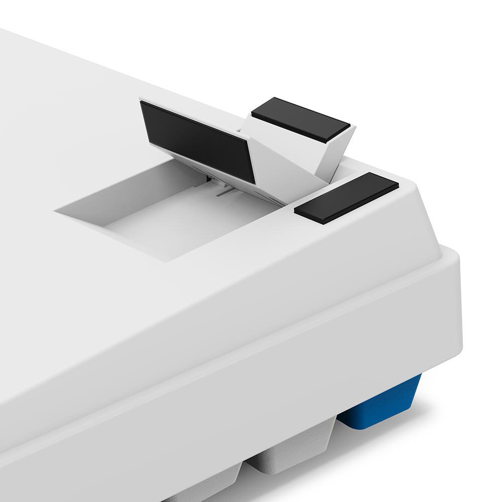 Sharkoon SKILLER SGK50 S2 PBT - White Gaming-Tastatur, Gateron G Pro 3.0 Yellow