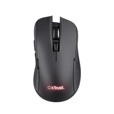 Trust Ybar Kabellose Gaming-Maus für mehrere Geräte - schwarz