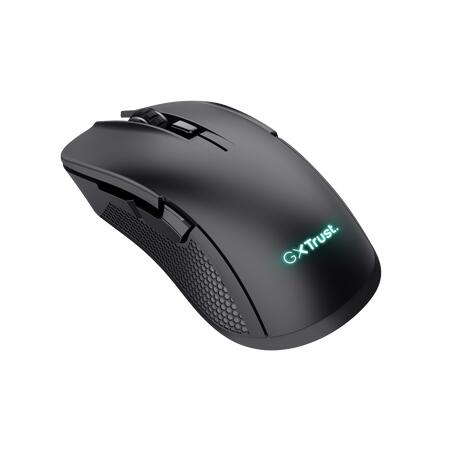 Trust Ybar Kabellose Gaming-Maus für mehrere Geräte - schwarz