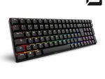 Sharkoon SKILLER SGK50 S2 PBT - Black Gaming-Tastatur, Gateron G Pro 3.0 Yellow