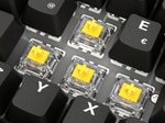 Sharkoon SKILLER SGK50 S2 PBT - Black Gaming-Tastatur, Gateron G Pro 3.0 Yellow