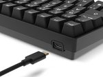 Sharkoon SKILLER SGK50 S2 PBT - Black Gaming-Tastatur, Gateron G Pro 3.0 Yellow