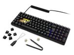 Sharkoon SKILLER SGK50 S2 PBT - Black Gaming-Tastatur, Gateron G Pro 3.0 Yellow