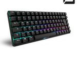 Sharkoon SKILLER SGK50 S3 PBT - Black Gaming-Tastatur, Gateron G Pro 3.0 Yellow