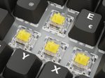 Sharkoon SKILLER SGK50 S3 PBT - Black Gaming-Tastatur, Gateron G Pro 3.0 Yellow