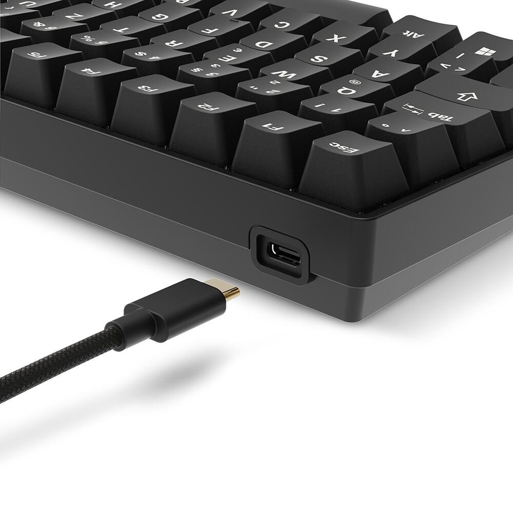 Sharkoon SKILLER SGK50 S3 PBT - Black Gaming-Tastatur, Gateron G Pro 3.0 Yellow