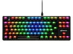 Sharkoon Crystal Shark mechanische Gaming-Tastatur, schwarz