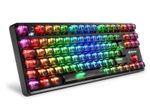 Sharkoon Crystal Shark mechanische Gaming-Tastatur, schwarz
