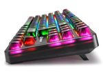 Sharkoon Crystal Shark mechanische Gaming-Tastatur, schwarz