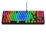 Sharkoon Crystal Shark mechanische Gaming-Tastatur, schwarz