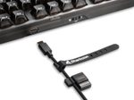 Sharkoon Crystal Shark mechanische Gaming-Tastatur, schwarz