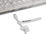 Sharkoon Crystal Shark mechanische Gaming-Tastatur, weiß