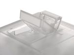 Sharkoon Crystal Shark mechanische Gaming-Tastatur, weiß