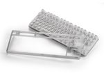 Sharkoon Crystal Shark mechanische Gaming-Tastatur, weiß