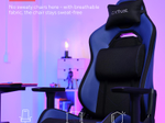 Trust Gaming GXT 714B Ruya Komfortabler Gaming-Stuhl - Blau