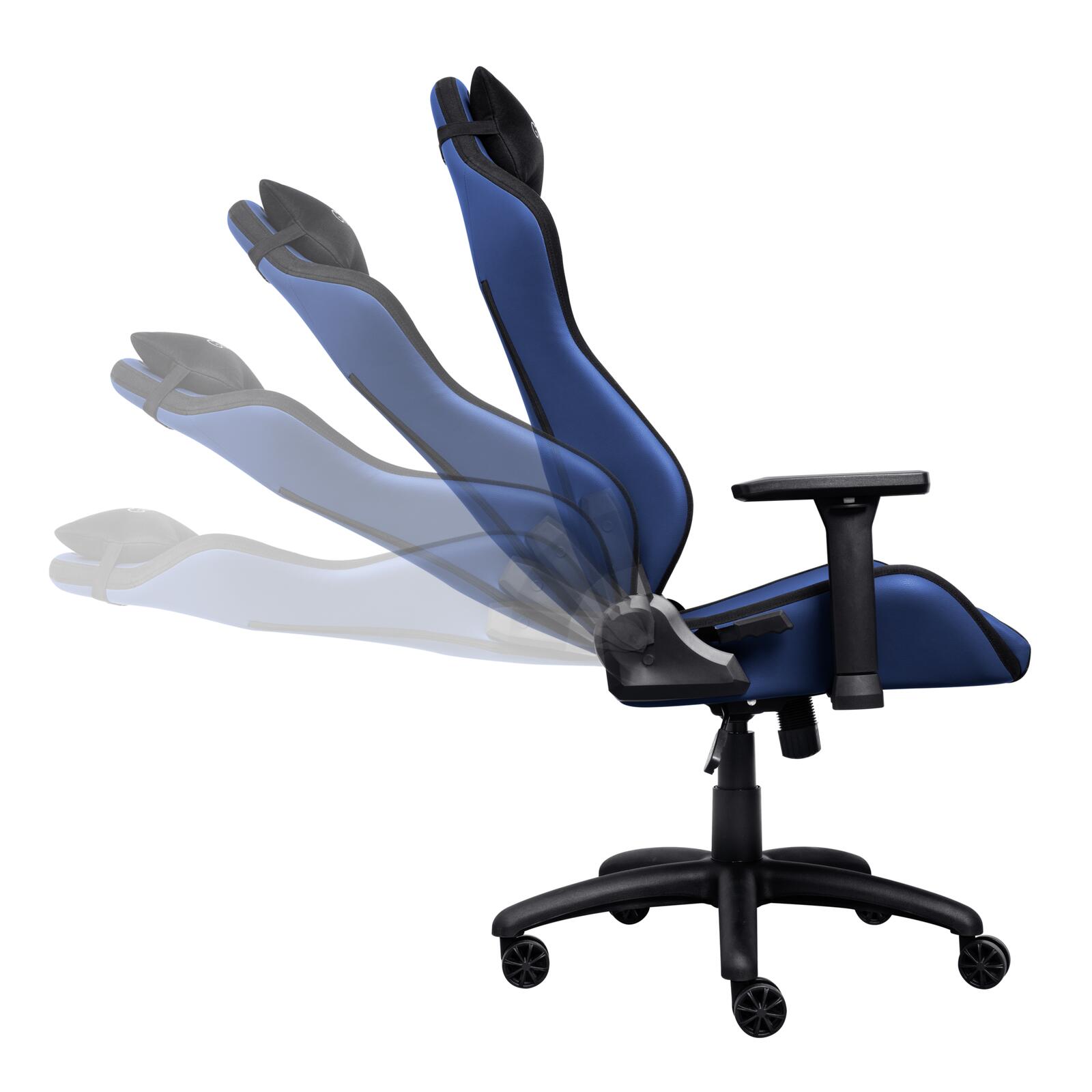 Trust Gaming GXT 714B Ruya Komfortabler Gaming-Stuhl - Blau