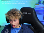 Trust Gaming GXT 703 Riye Gaming-Stuhl - Schwarz