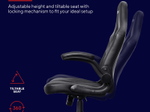 Trust Gaming GXT 703 Riye Gaming-Stuhl - Schwarz