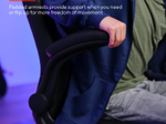 Trust Gaming GXT 703B Riye Gaming-Stuhl - Blau