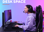 Trust GXT 710 Luminus Pro RGB Gaming-Tisch - Schwarz