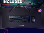 Trust GXT 710 Luminus Pro RGB Gaming-Tisch - Schwarz