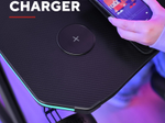 Trust GXT 710 Luminus Pro RGB Gaming-Tisch - Schwarz