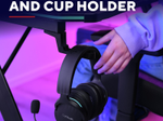 Trust GXT 710 Luminus Pro RGB Gaming-Tisch - Schwarz