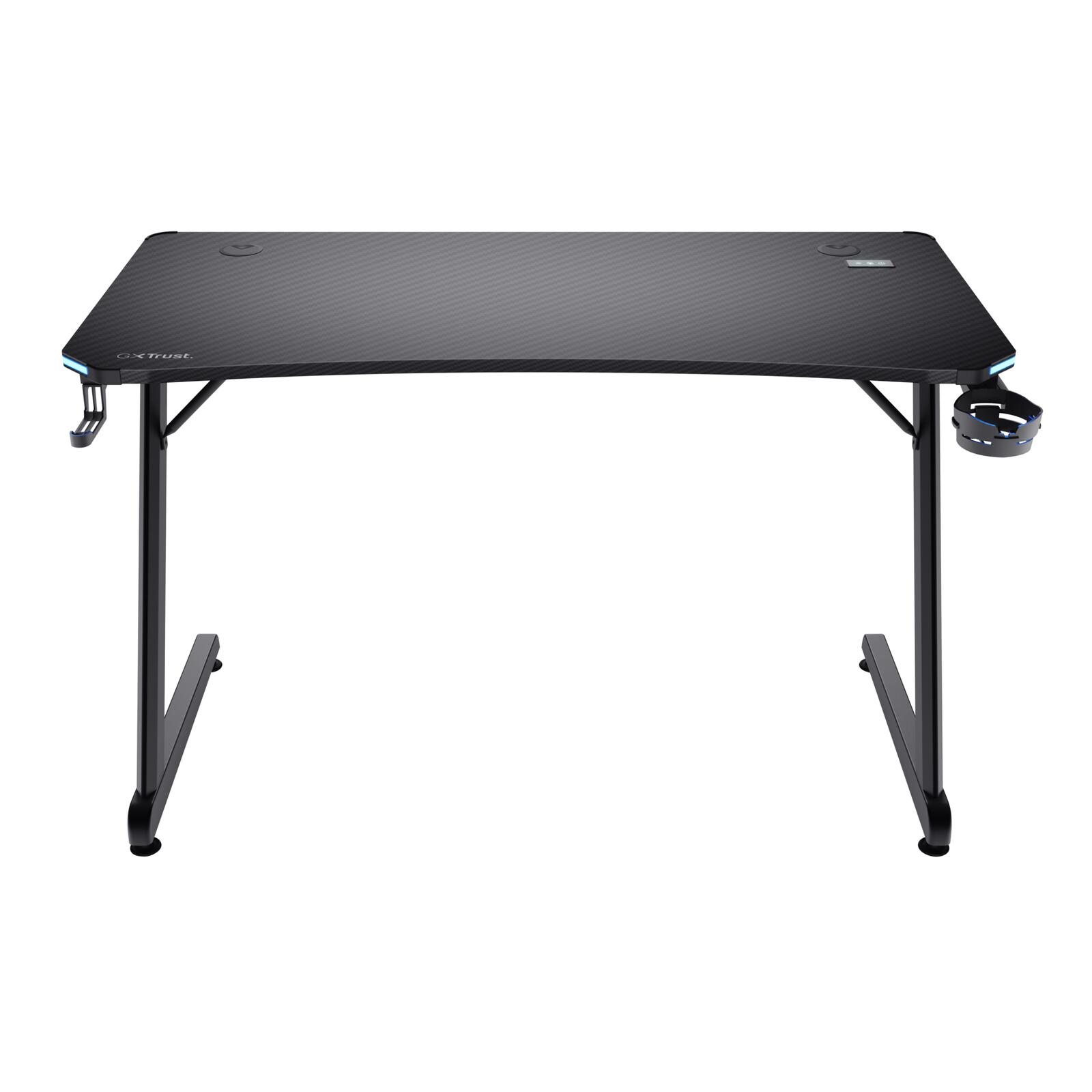 Trust Gaming GXT 709 Luminus RGB Gaming-Tisch - Schwarz