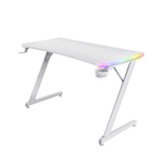 Trust Gaming GXT 709W Luminus RGB Gaming-Tisch - Weiß