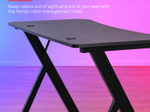 Trust Gaming GXT 700 Omnius Gaming-Desk - Schwarz