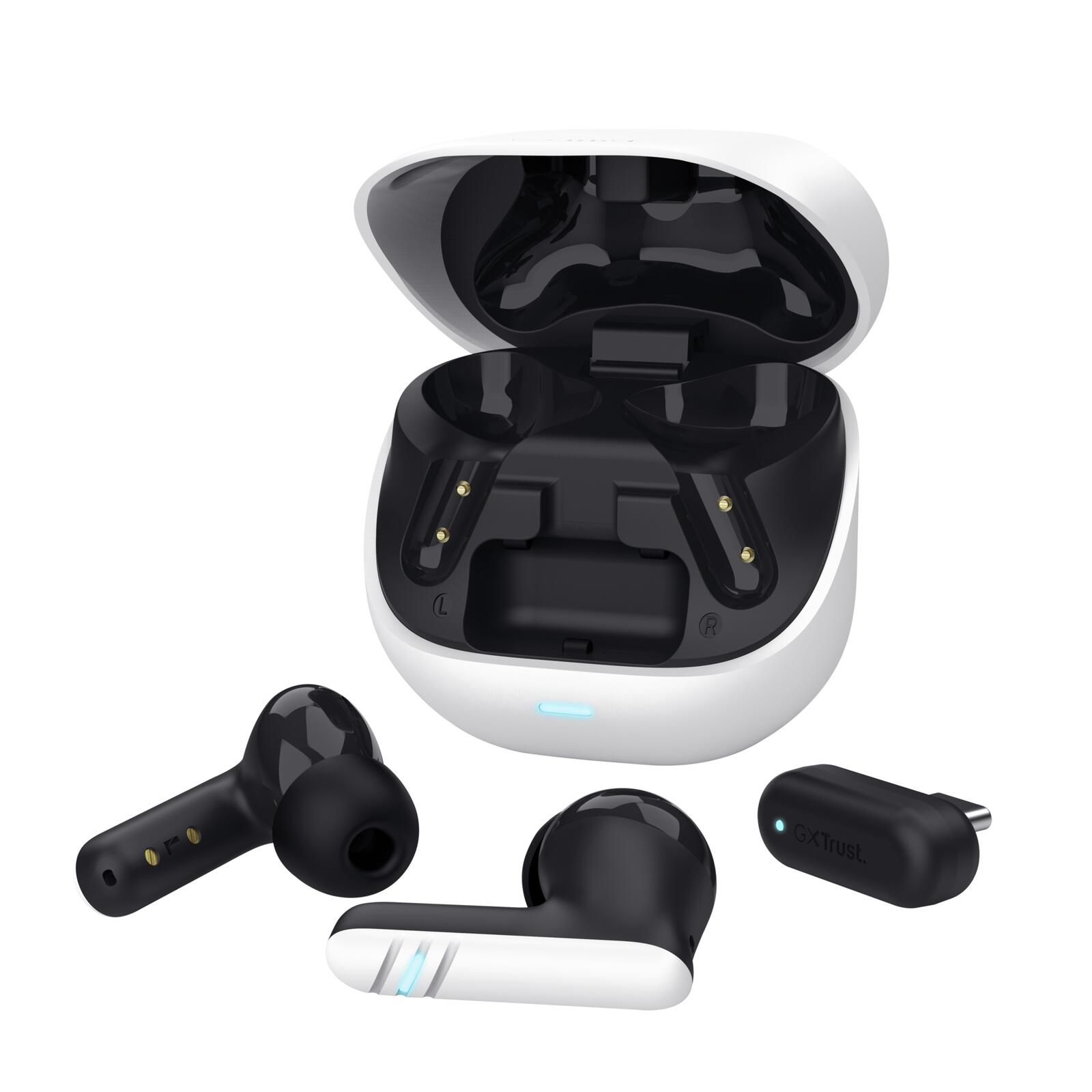 Trust Gaming GXT 409 Oxxie Kabelloser Gaming-Ohrhörer - Weiß