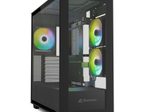 Sharkoon PC Gehäuse Rebel C60 Black RGB ATX schwarz