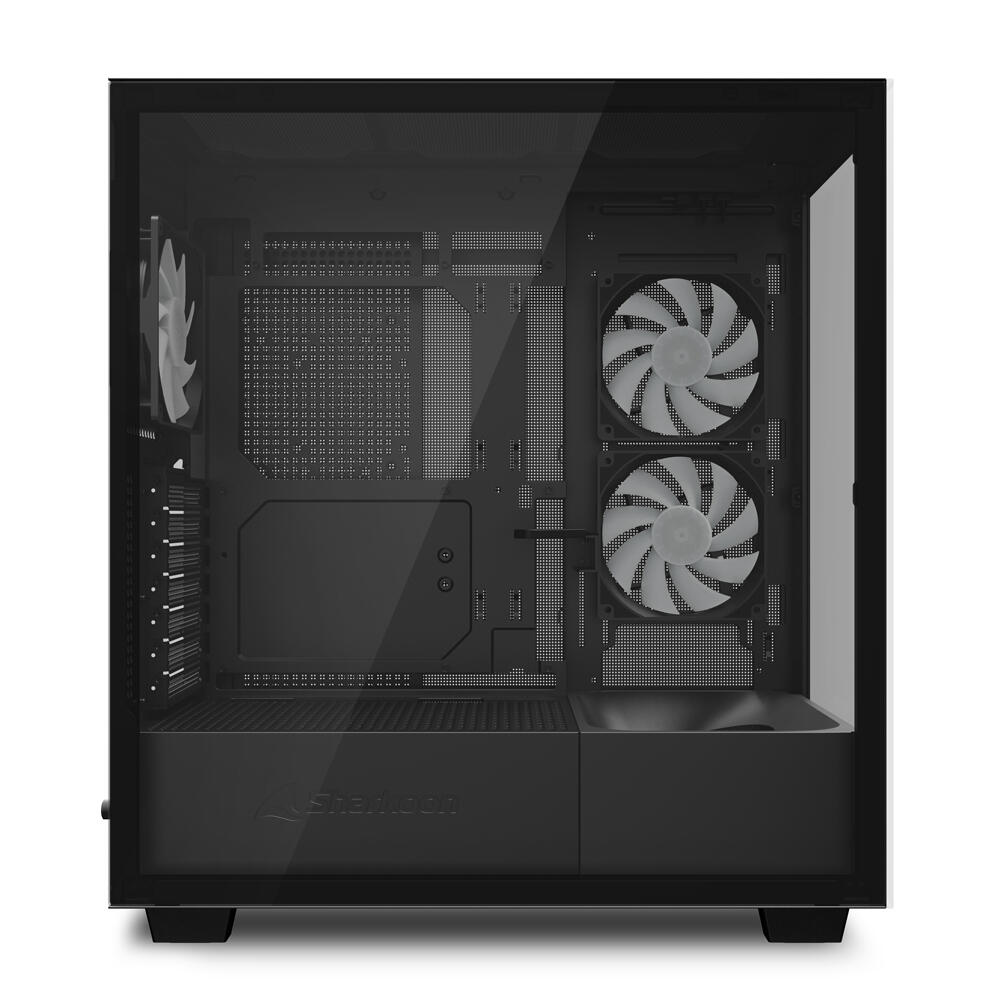 Sharkoon PC Gehäuse Rebel C60 Black RGB ATX schwarz