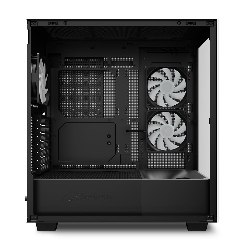Sharkoon PC Gehäuse Rebel C60 Black RGB ATX schwarz